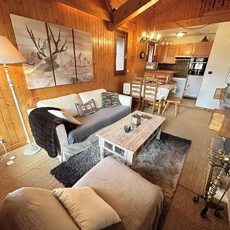 Cosy A Megeve: 3 Pieces + Mezzanine, 4 Couchages - Proche Remontees Mecaniques Et Golf - Fr-1-597-19 *