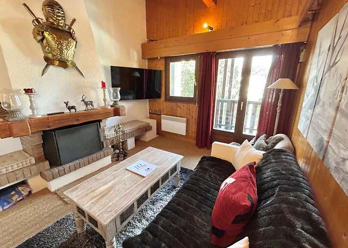 Cosy A Megeve: 3 Pieces + Mezzanine, 4 Couchages - Proche Remontees Mecaniques Et Golf - Fr-1-597-19